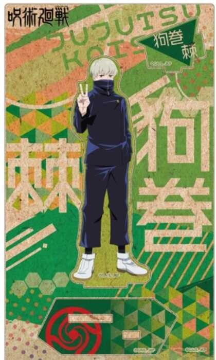 ￥ Permainan Satoru Gojo Megumi Fushiguro Acrylic Stand Doll Anime Yuji Itadori Nobara Kugisaki Fi