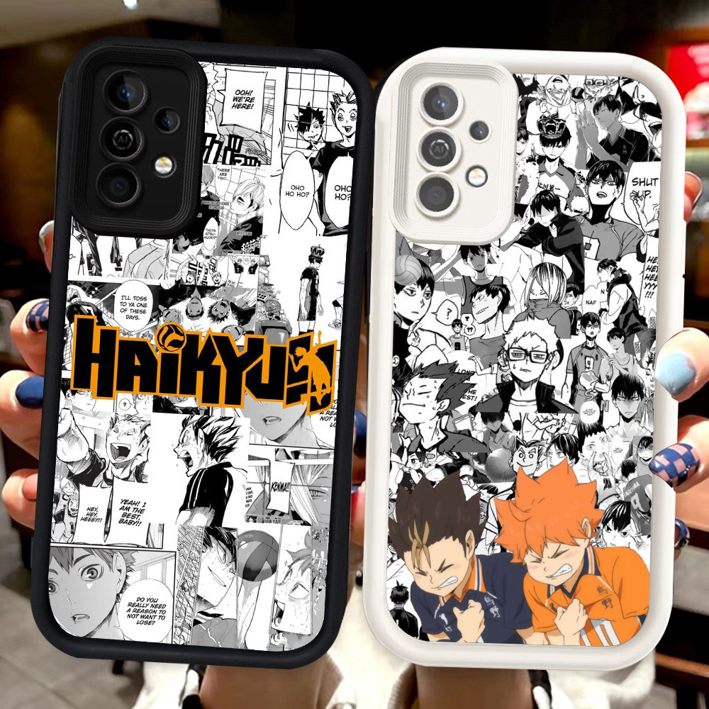 Z-42 Haikyuu Putih Hitam Casing untuk Samsung Galaxy A32 A13 A33 A23 5G Case