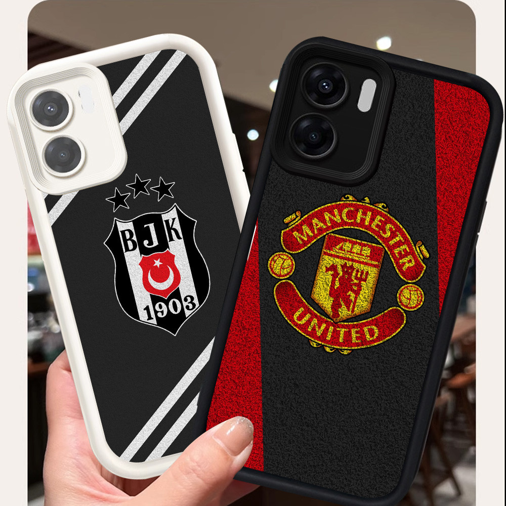 R-48 Klub Sepak Bola FC Case Lembut Casing untuk OPPO A77 A57e A77s A57 A57s Cover