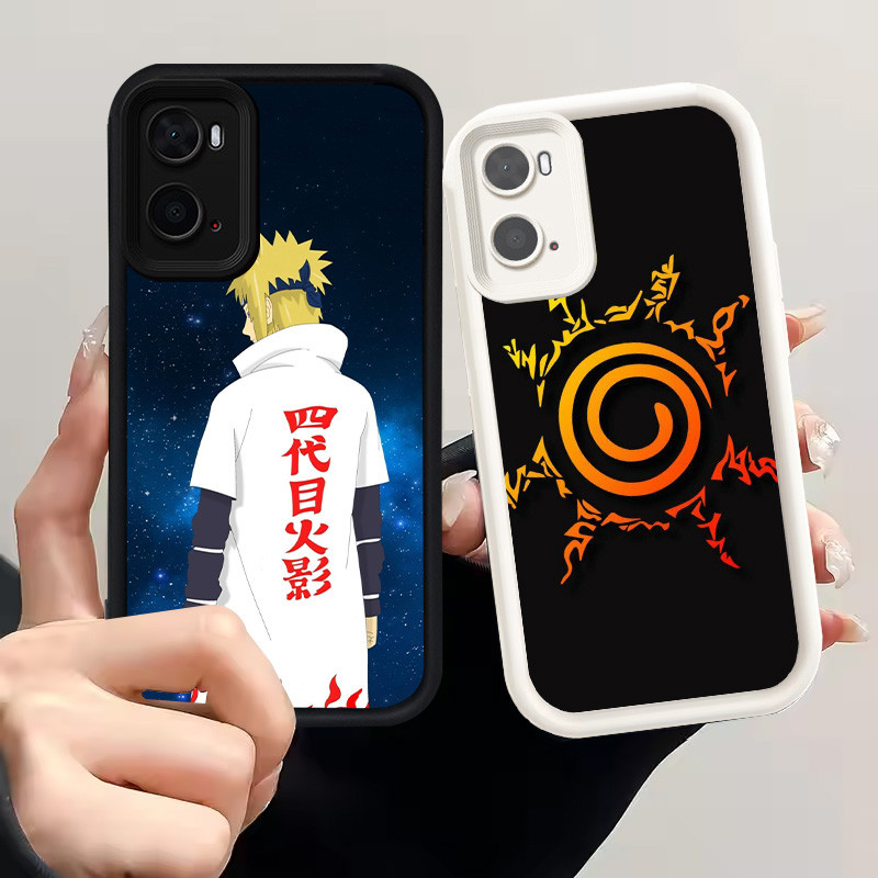 Casing untuk Realme C33 OPPO A96 A77 A77s 9i Silikon Case H-101 Anime Naruto