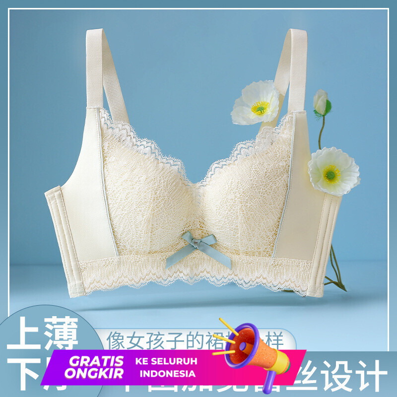 Pakaian Wanita  Pakaian dalam seksi yang bertentangan untuk wanita dengan payudara kecil, anti-saggi