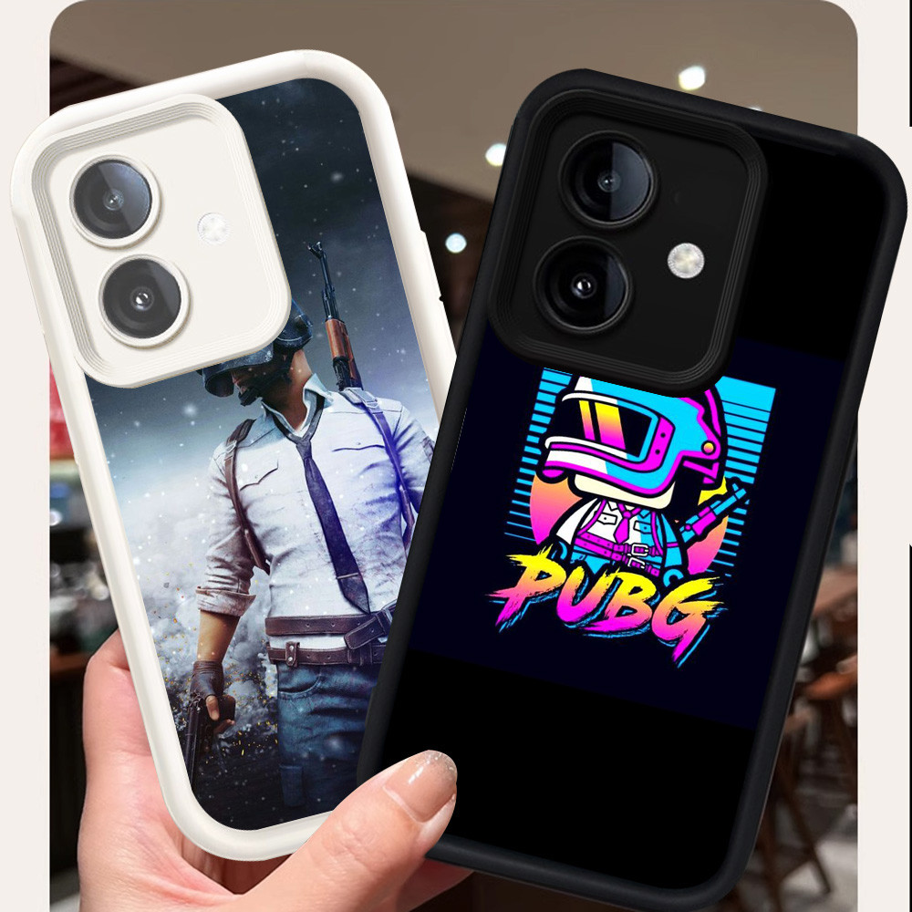 Casing untuk OPPO A5 A3X A3 A5i Pro A5X 5G 2025 Silikon Case H-39 PUBG
