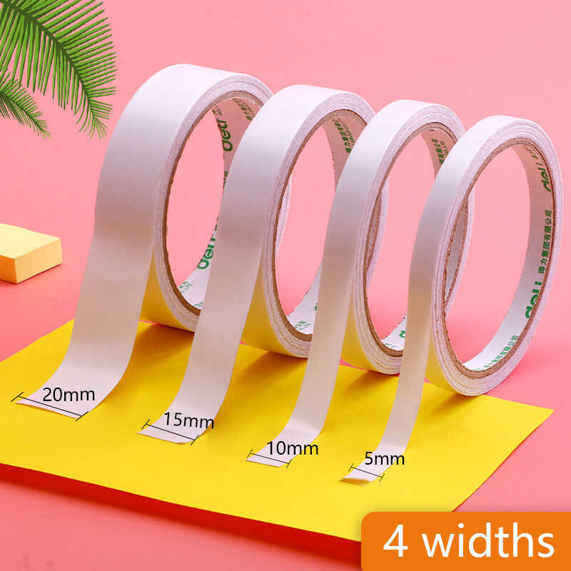 

￥ 10 Rolls Strong Sticker Adhesive 8M Ultra-Thin White For Home Office Craft Double Sided Tape St