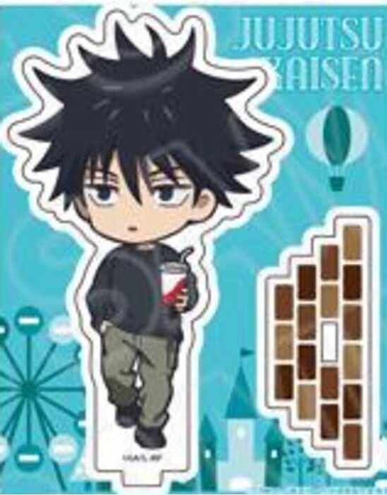 ￥ Anime Gojo Satoru Yuji Itadori Fushiguro Megumi Kugisaki Nobara Acrylic Stand Doll Mini Figure