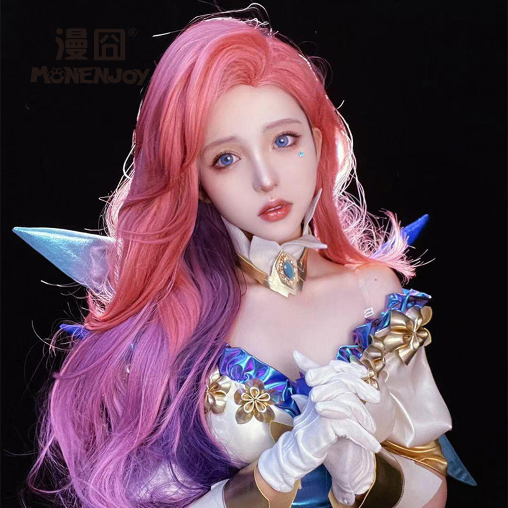  12304; Lost in Marvel 】 LOL League of Legends KDA Seraphine Salephine Star Song Ji Cos Wig