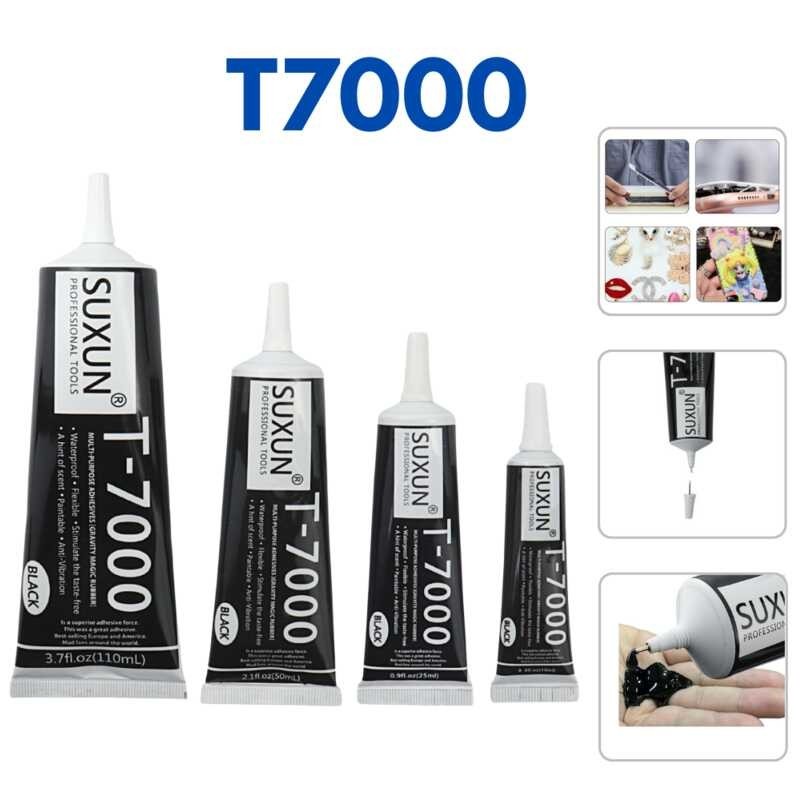 

15ML/25ML/50ML/110ML Black Contact Adhesive Cellphone Frame DIY Wooden Leather Metal Game PVC P