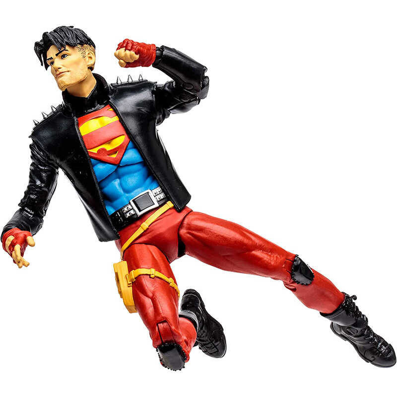 ￥ In Stock Original Mcfarlane Toys DC Multiverse Kon-El Superboy 7 Inci Action Figure Model Colle