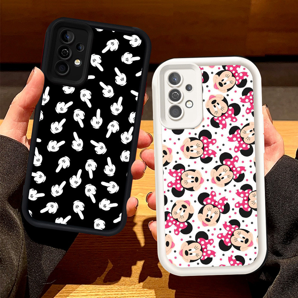 Casing untuk Samsung Galaxy A13 A33 A32 A23 5G Silikon Case H-24 Mickey Mouse