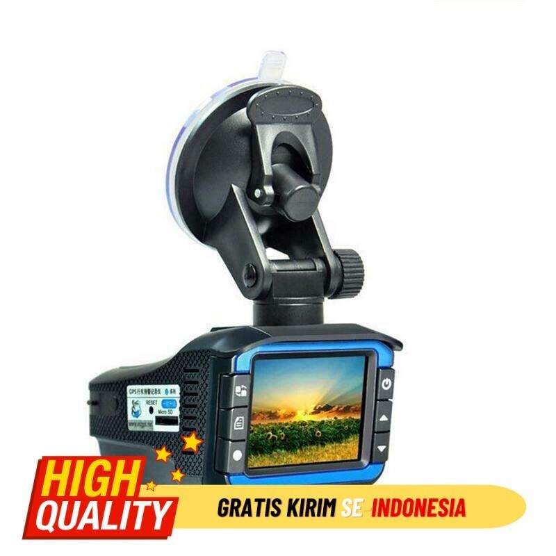 Dashcam mobil murah terbaik   Anjing elektronik VG3 dalam radar mobil 2-in-1 siaran multi suara