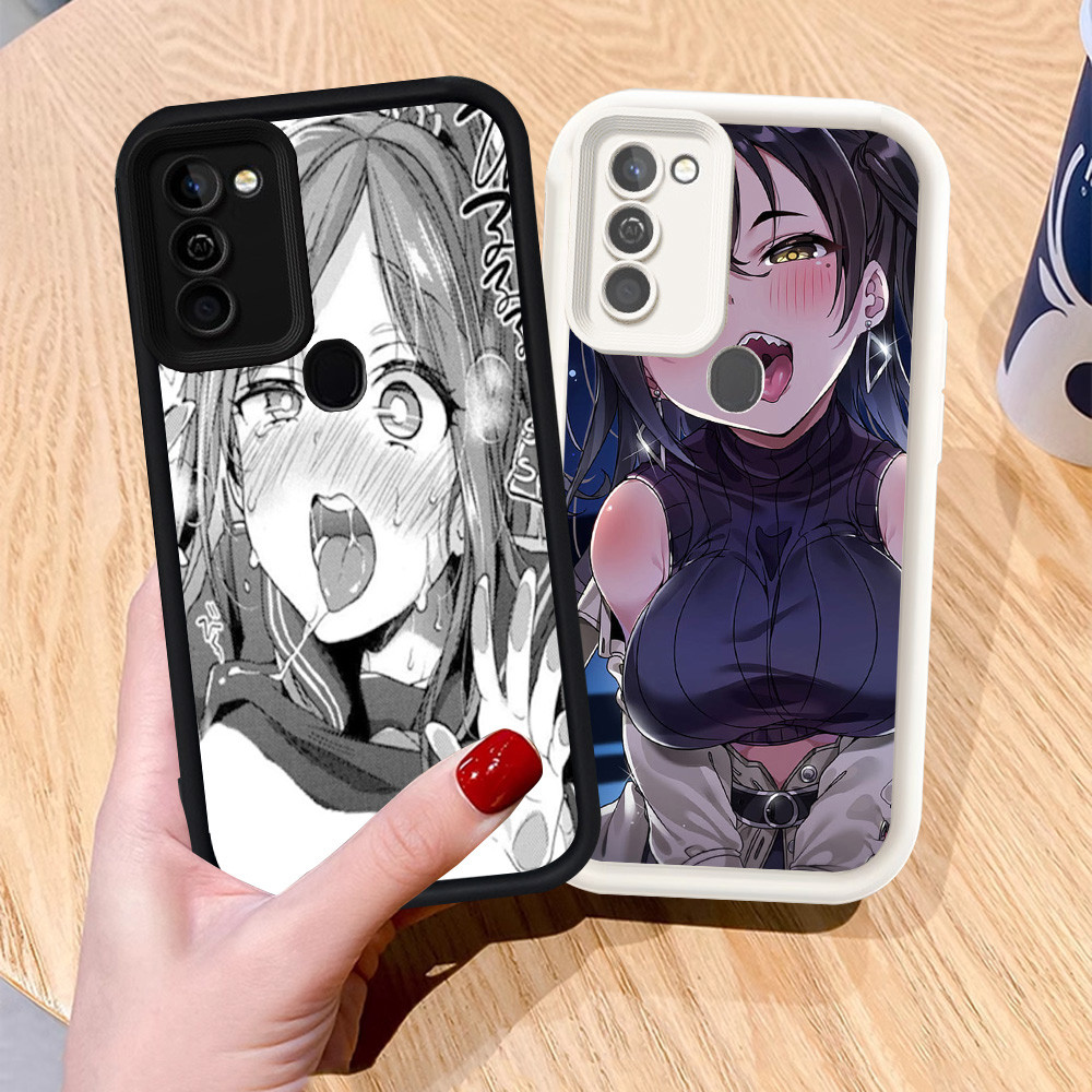 Casing untuk Samsung Galaxy A10S A11 A20 A21S A20S M30S M20 A10 M11 Silikon Case H-19 Ahegao Anime