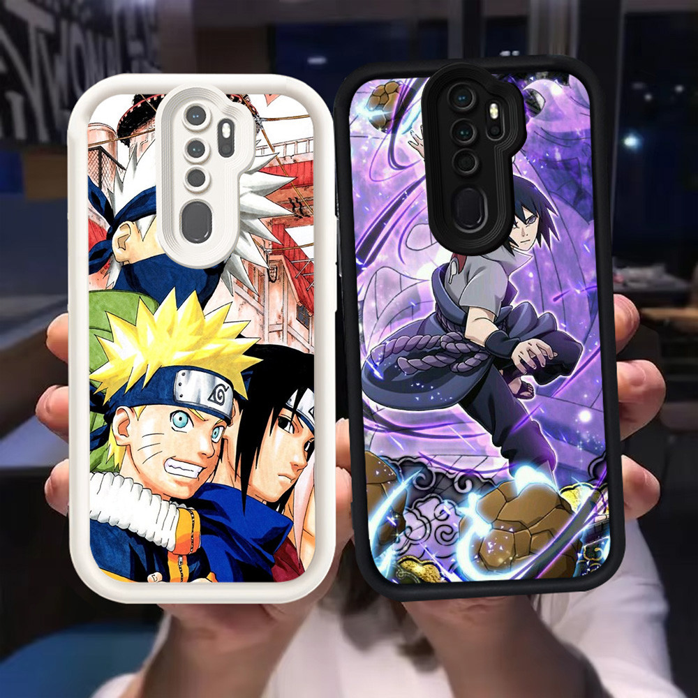 Z-25 Anime Naruto Akatsuki Putih Hitam Casing untuk OPPO F11 Pro A5 A9 2020 2Z 2F Case