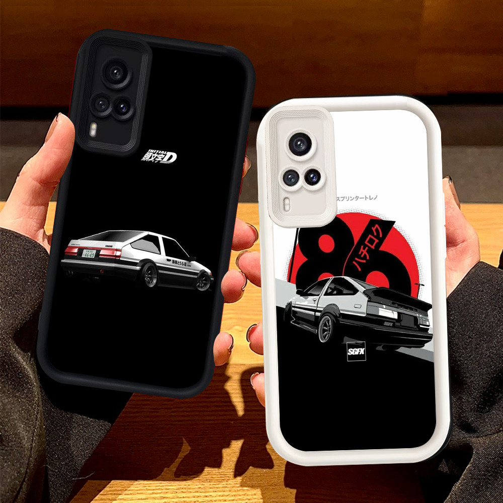 Casing untuk VIVO Y51S Y31 Y51A Y33 Y53s Y51 Silikon Case H-43 INITIAL D AE86