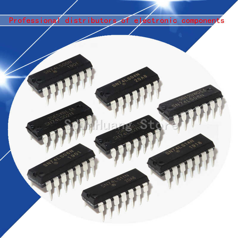 74LS01 5Pcs HD/SN74LS00N 74LS02 74LS04 74LS05 74LS06 74LS07 74LS08 74LS09 74LS10 74LS11 74LS12