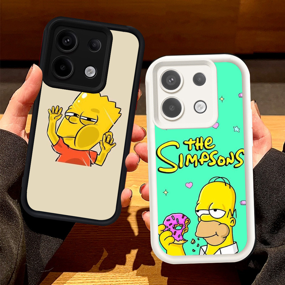 Casing untuk Infinix Note 40S 40 Pro Plus 5G Silikon Case H-96 Bart Simpson