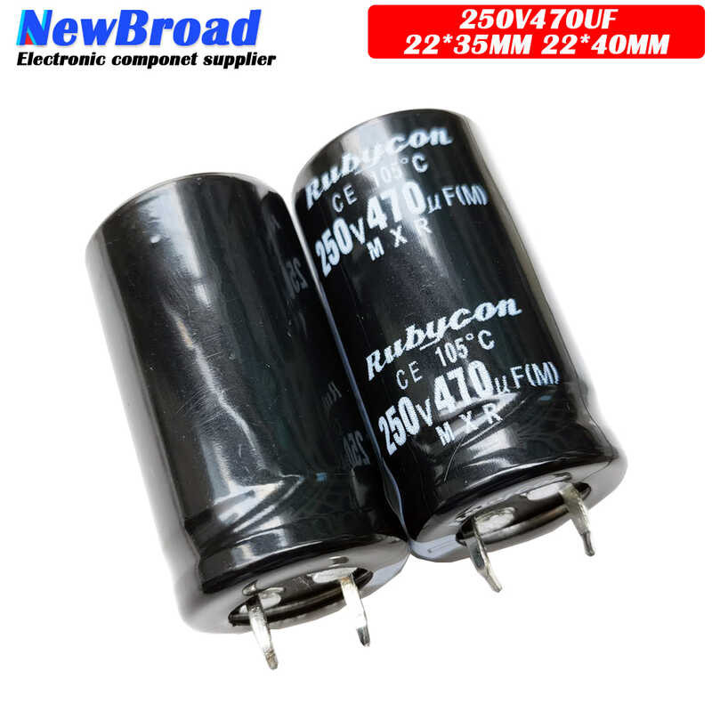 Switching 5PCS ATX Power Supply Computer Cow-foot Capacitor 250V470UF 470UF250V 250V 470UF 22*3