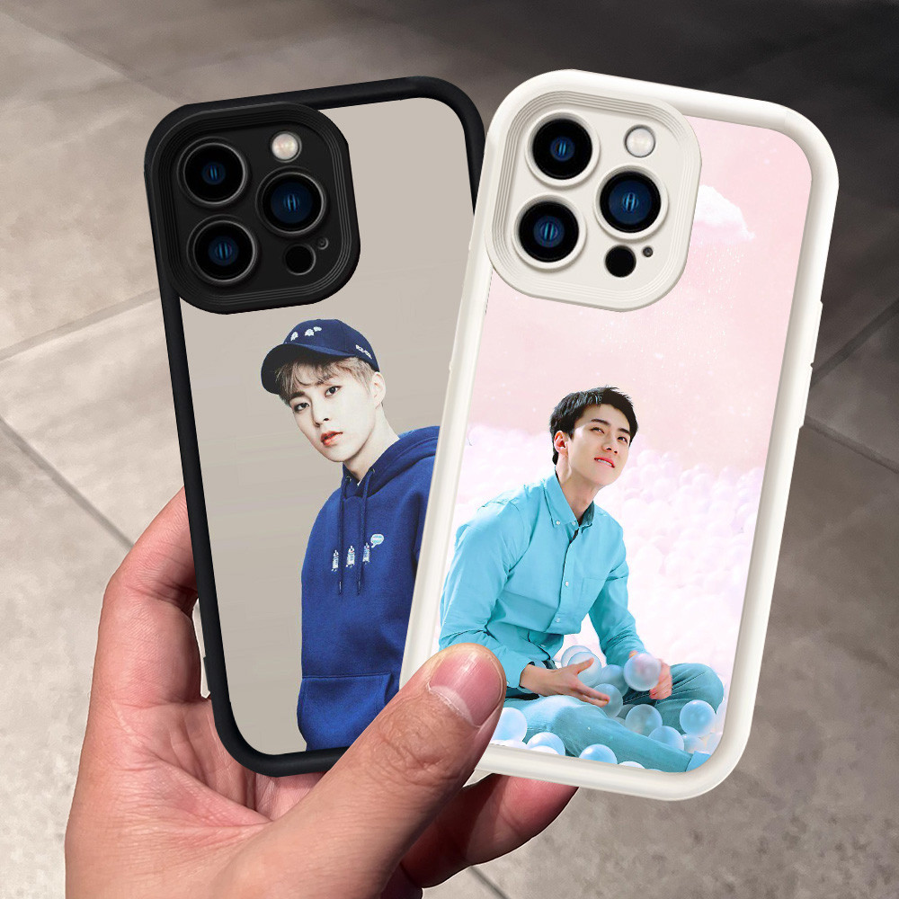 Casing untuk iPhone 12 XR Mini Pro Max Silikon Case H-20 EXO Band