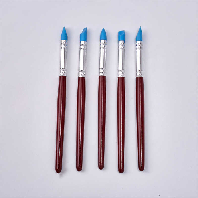 

Set Tinggi 5pcs Pen Gumas Berus Lukisan Graffiti Diy Poteri & Keramika Peralatan Kombinasi