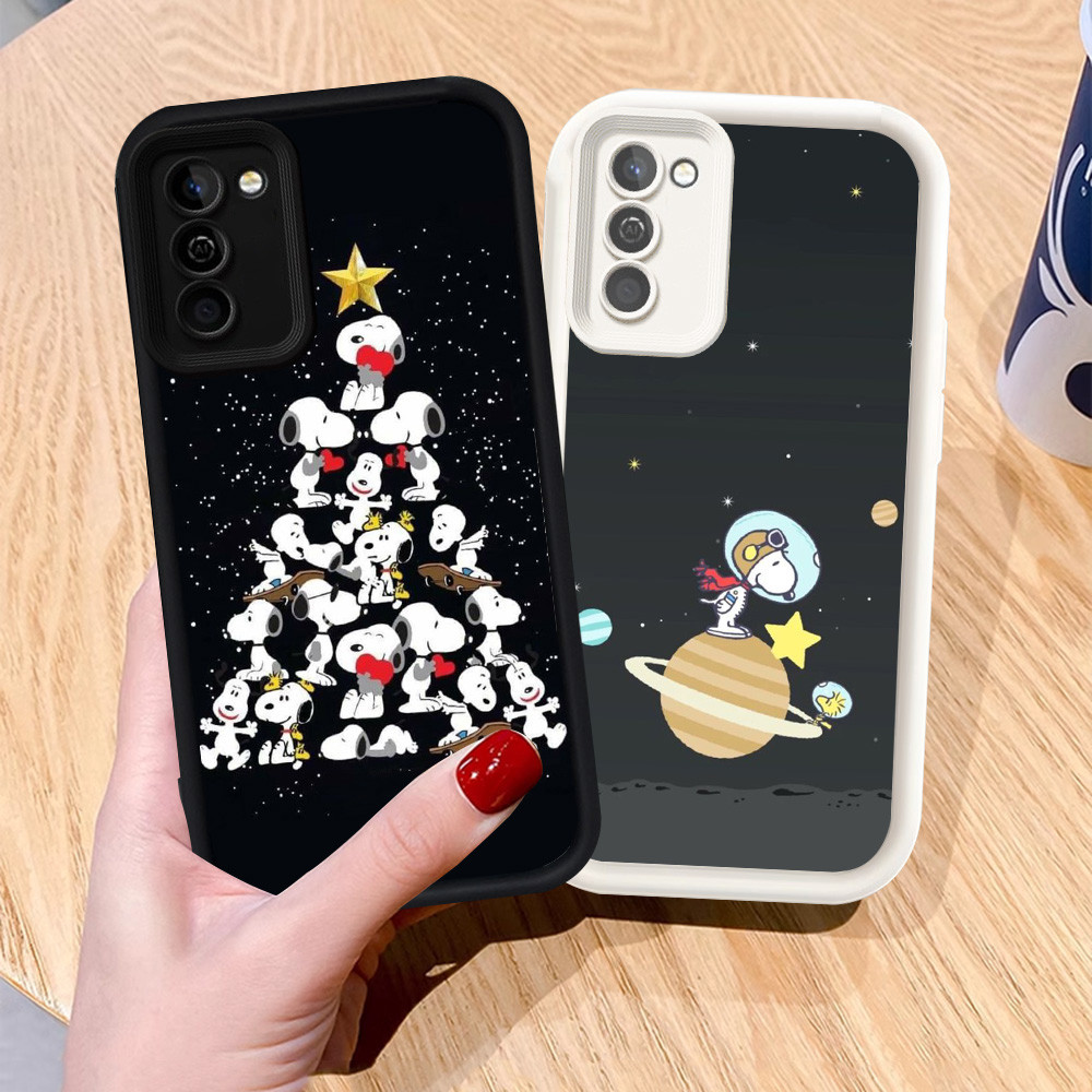 Casing untuk Samsung Galaxy A02S A03S M02S F02S A03 Core a02 Silikon Case H-50 Snoopy