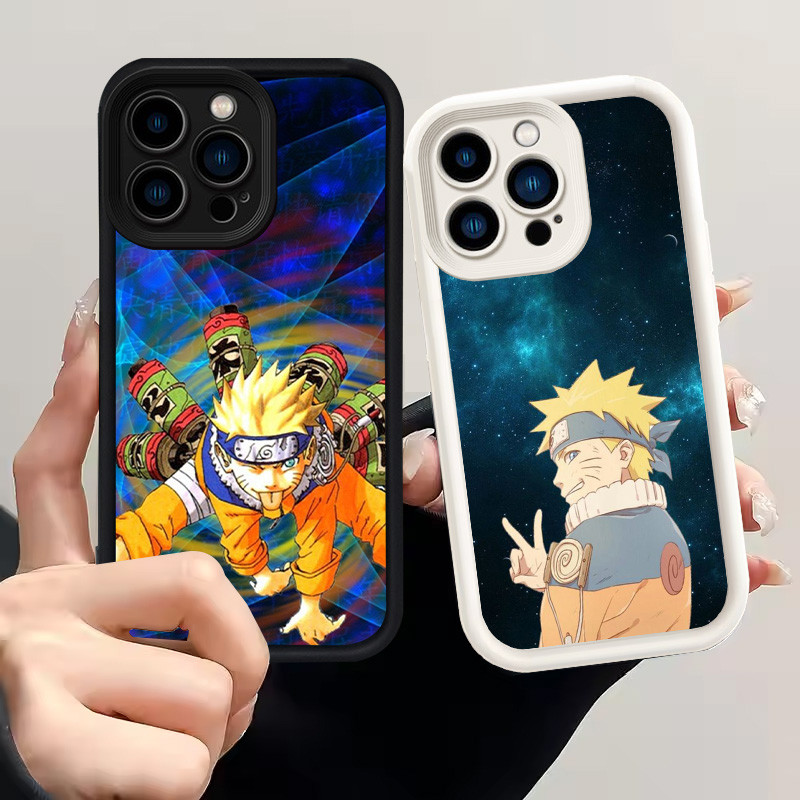 Casing untuk iPhone 12 XR Mini Pro Max Silikon Case H-34 Naruto