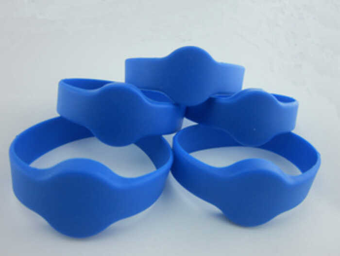

200pcs/lot dicetak 125khz tag rfid wristband