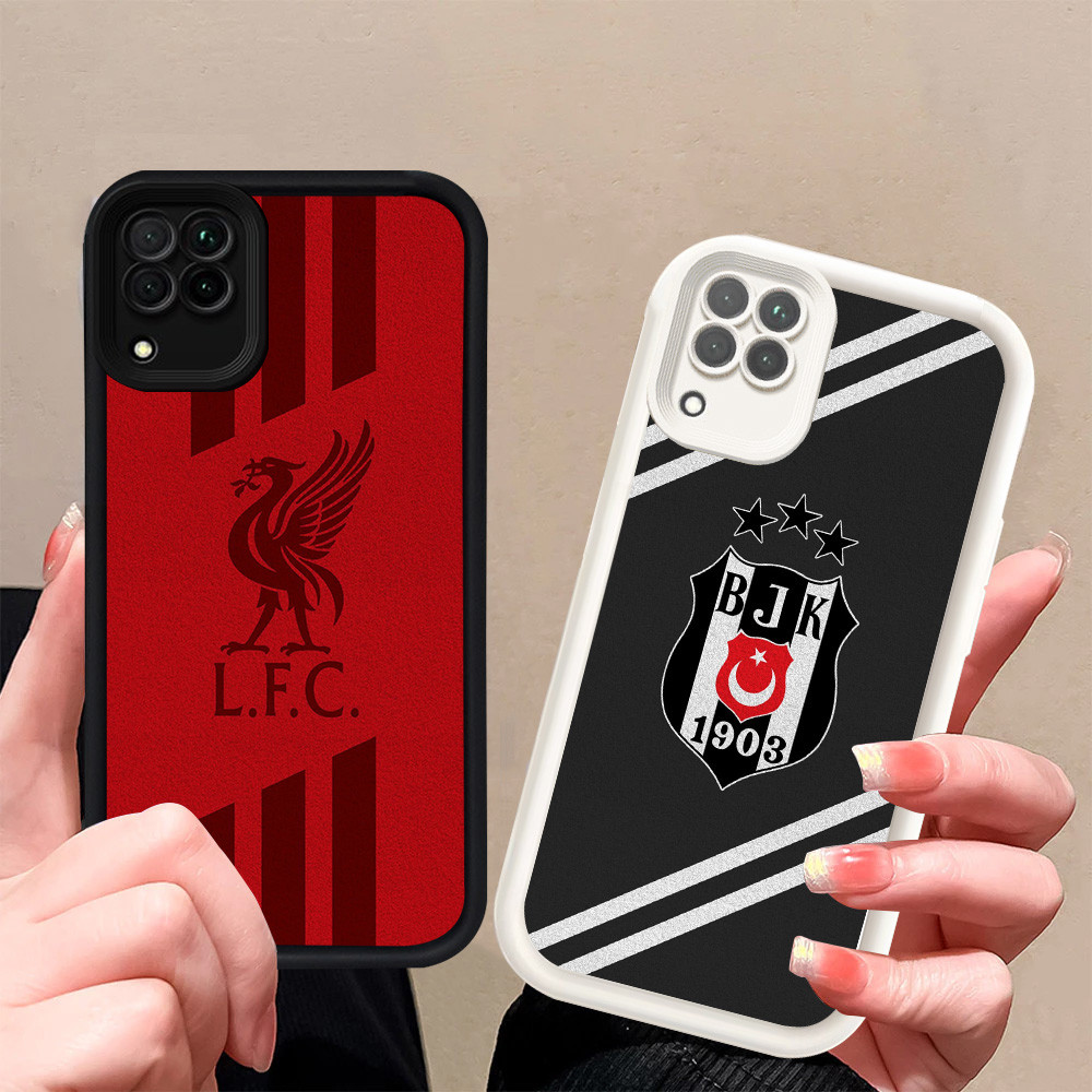R-48 Klub Sepak Bola FC Case Lembut Casing untuk Samsung Galaxy A12 A22 A53 5G Cover