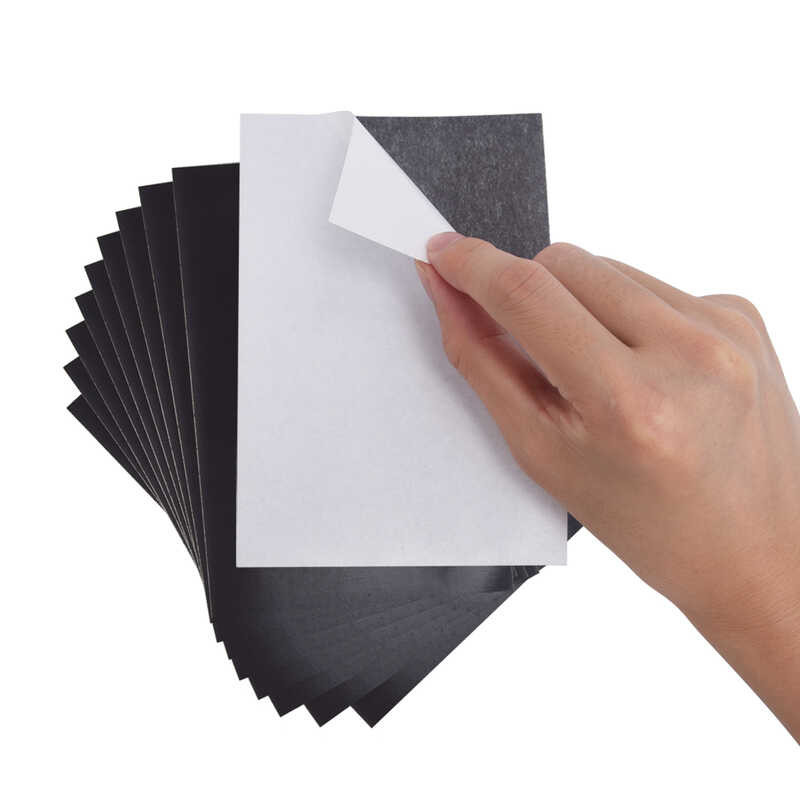 

Lembar Magnetik Rubber Kecil dengan Sticker Fridge Self-Adhesive untuk Photo Wall Decoration Te