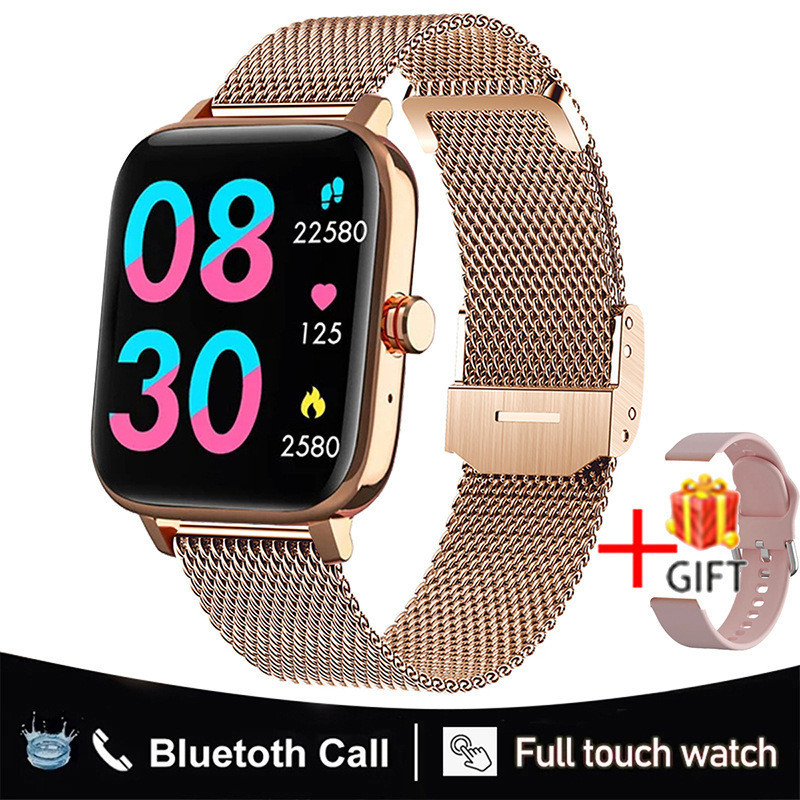 Bluetooth memanggil gelang pintar Da Fit latihan meter langkah jantung kadar i13 tali baja stainless