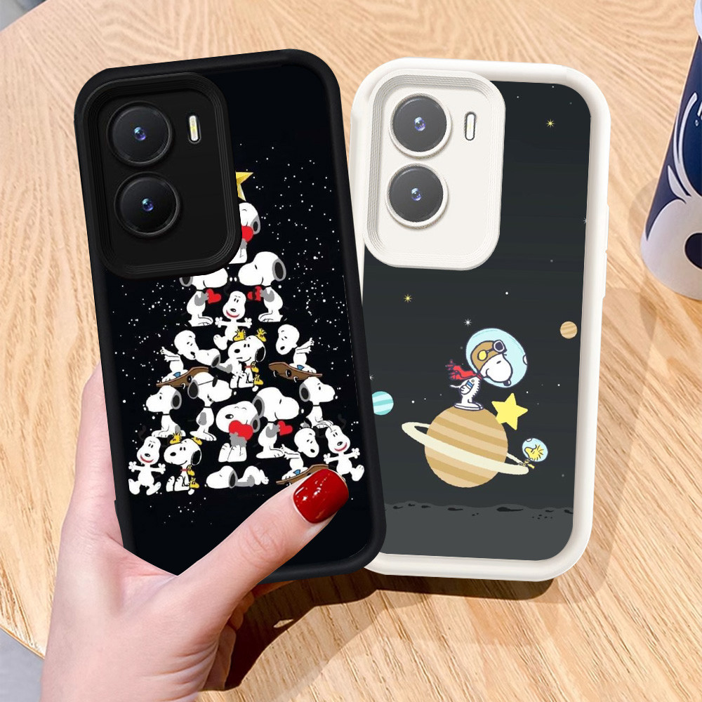 Casing untuk OPPO Reno Find X5 7 8 Lite 5G Silikon Case H-50 Snoopy