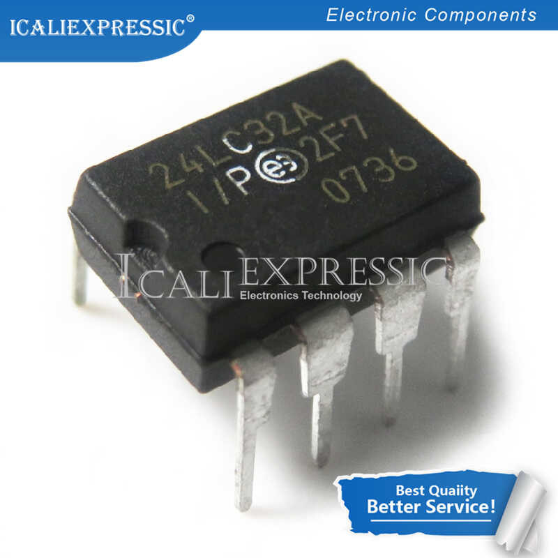 24LC16 24LC32 5PCS 24LC64 24LC128 24LC256 24LC512 24LC1025 25LC1024 24C65 24C162 DIP-8