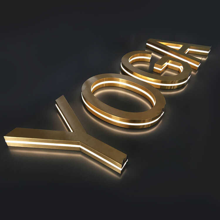 

Surat Stainless Steel For Facades 3D Metal Sign Board Letter