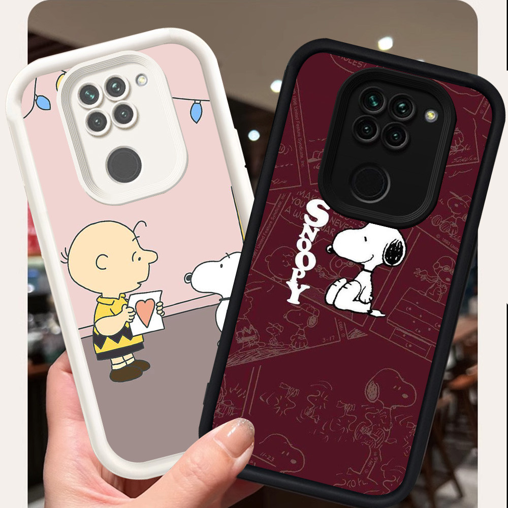 Casing untuk Xiaomi Redmi Note 8 9 9S Pro Max Silikon Case H-50 Snoopy