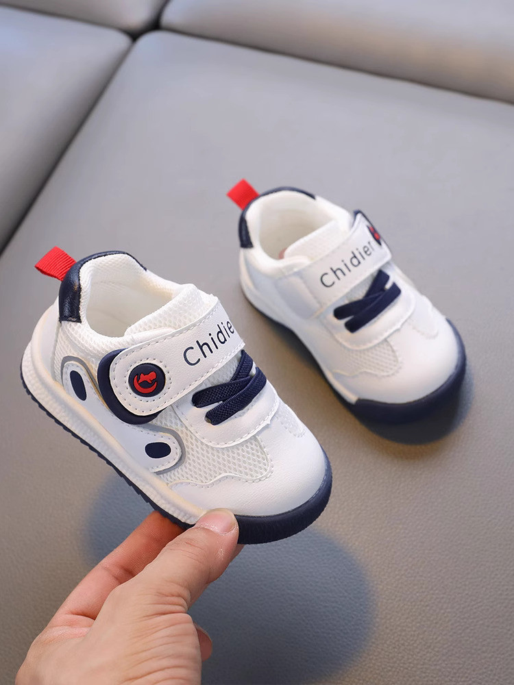 Sepatu bayi Dr. Kong/Jiang semi dan musim gugur berjalan baru laki-laki, sepatu olahraga untuk anak 