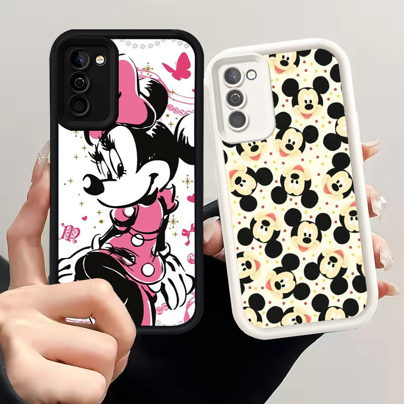 Casing untuk Samsung Galaxy A02S A03S M02S F02S A03 Core a02 Silikon Case H-24 Mickey Mouse