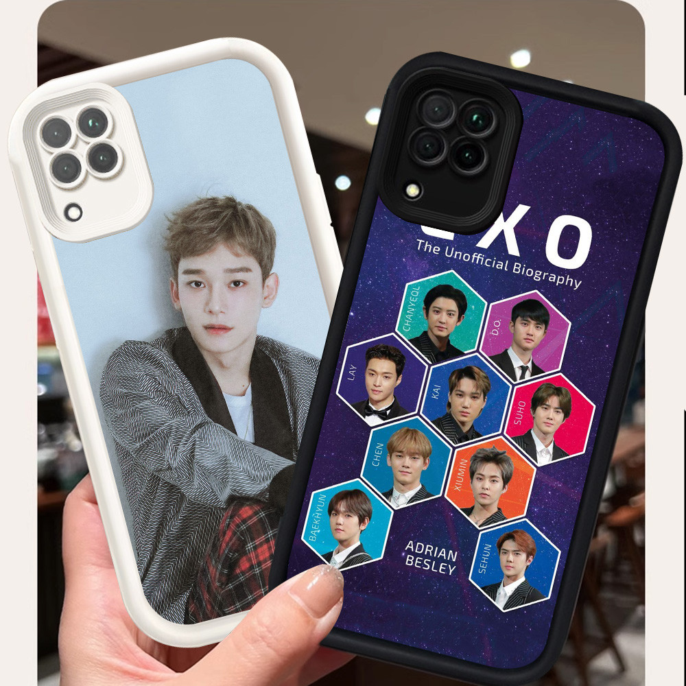 Casing untuk Samsung Galaxy A12 A22 5G J2 J7 Prime Pro J4 J6 Plus Silikon Case H-2 EXO