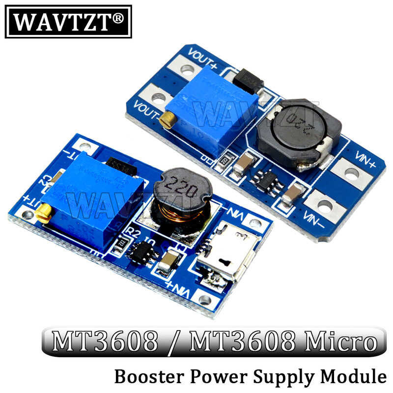 DC-DC MT3608 Step Up Converter Booster Power Supply Module Boost Step-up Board TP4056 Micro MAX