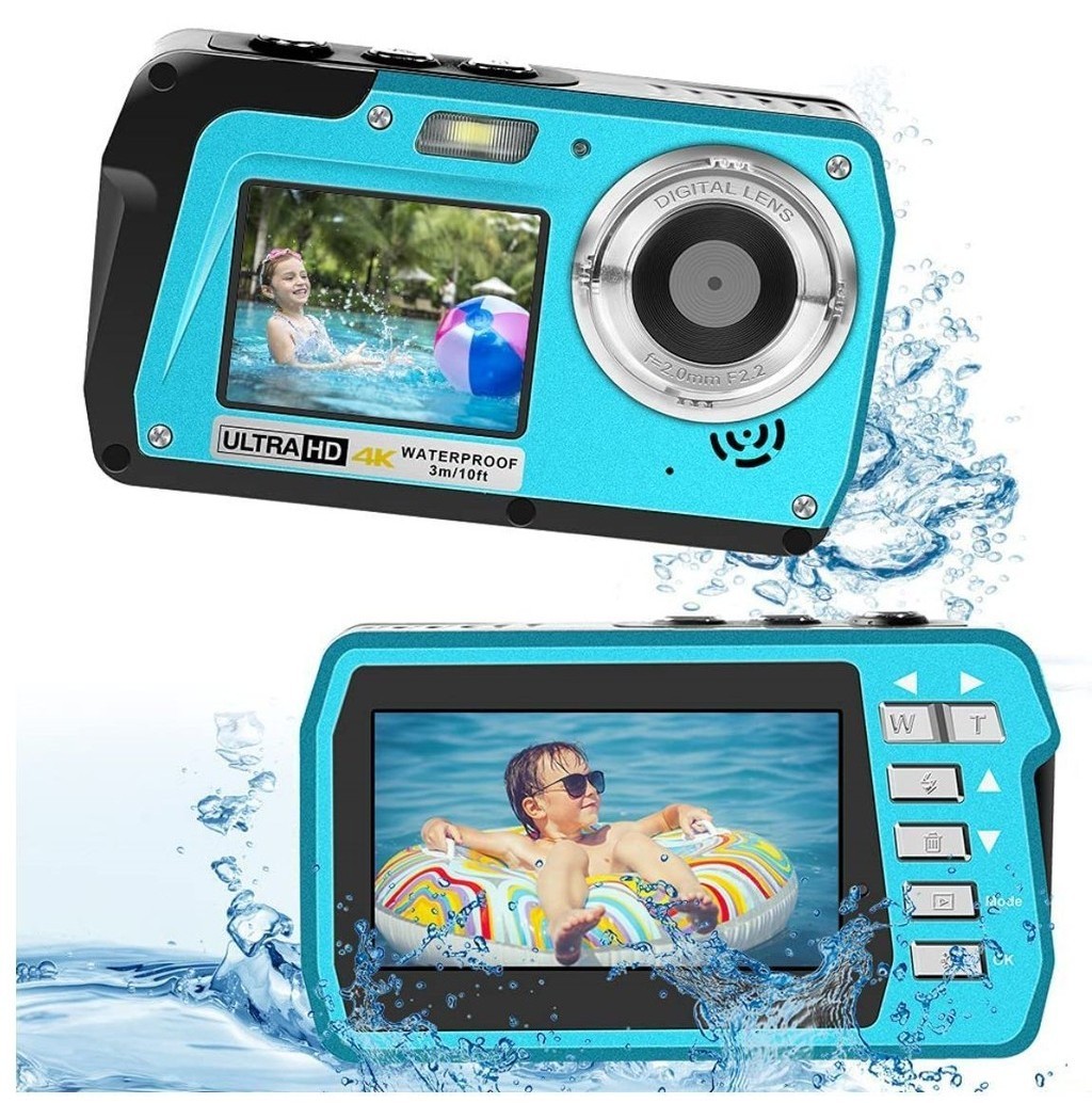 

Produk Inggris 4K 56 megapixel dual layar kamera digital high-definition waterproof WP09S