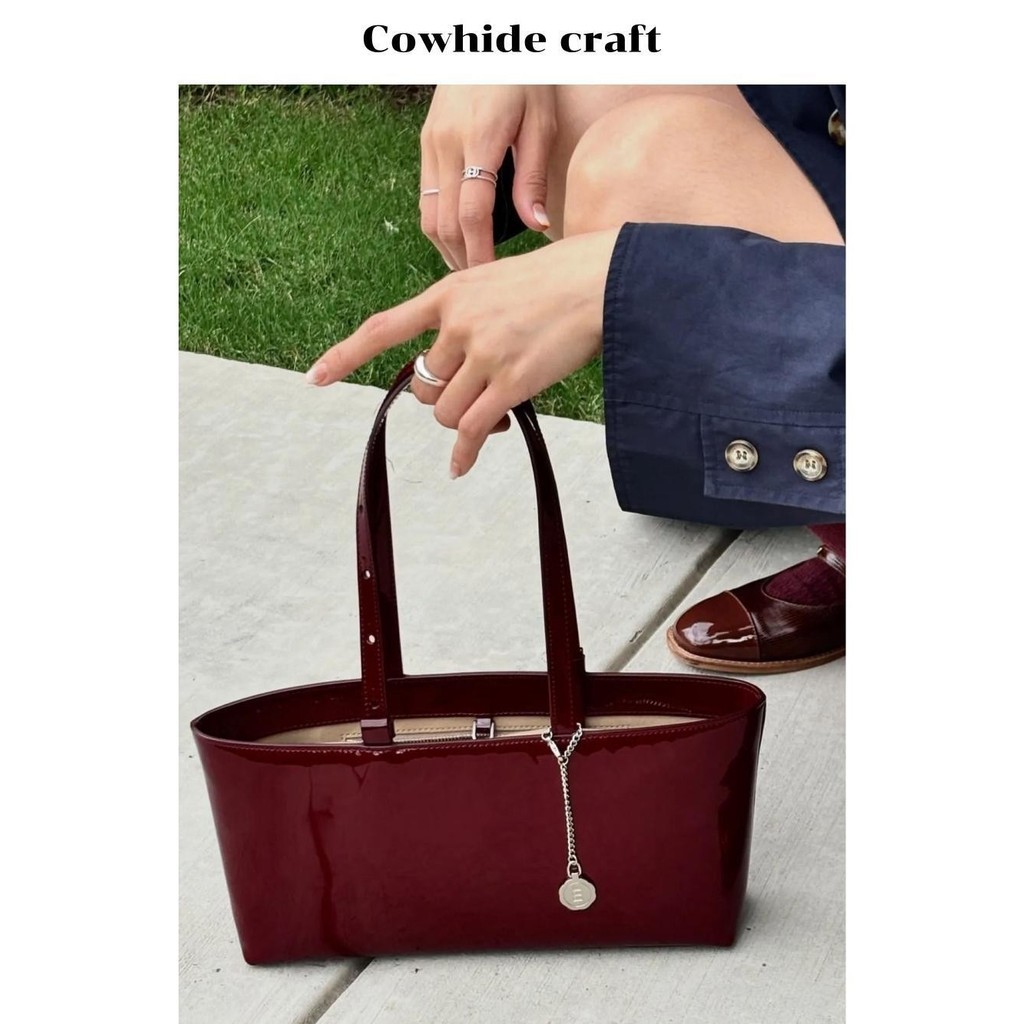 minitmute korea miniature gugur musim dingin cat pitot perjalanan bahu anggur tas pernikahan merah