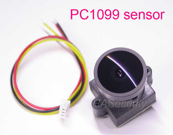 FPV 2.8mm LENs 1/3" Pixelplus PC1099 CMOS image sensor - camera PCB board module for Drone RC Q