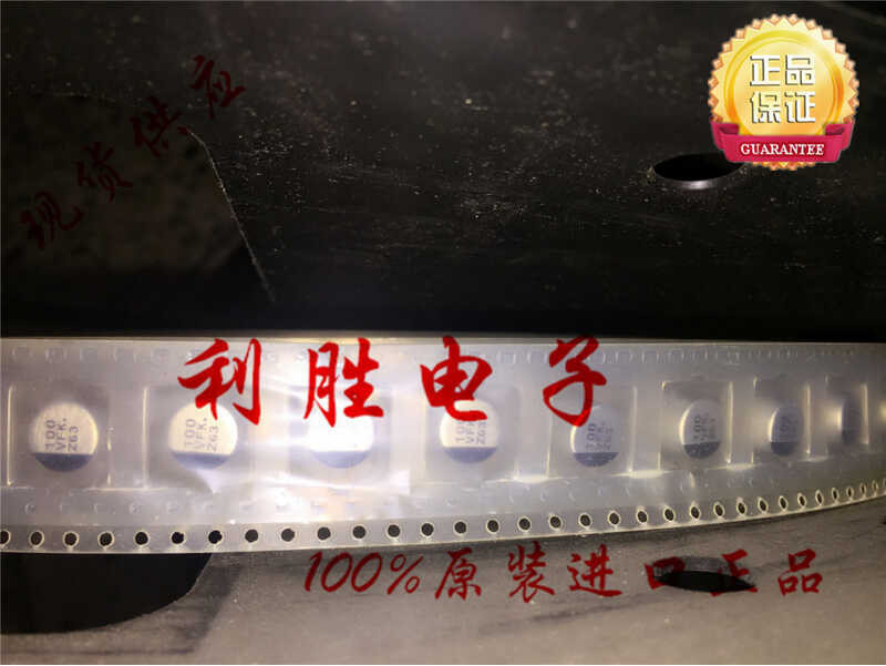 Mengirim 10pcs/30pcs Bebas 100UF 35V Jepang M Kapansiter chip SMD baru 35V100UF 8*10 FK frekuen