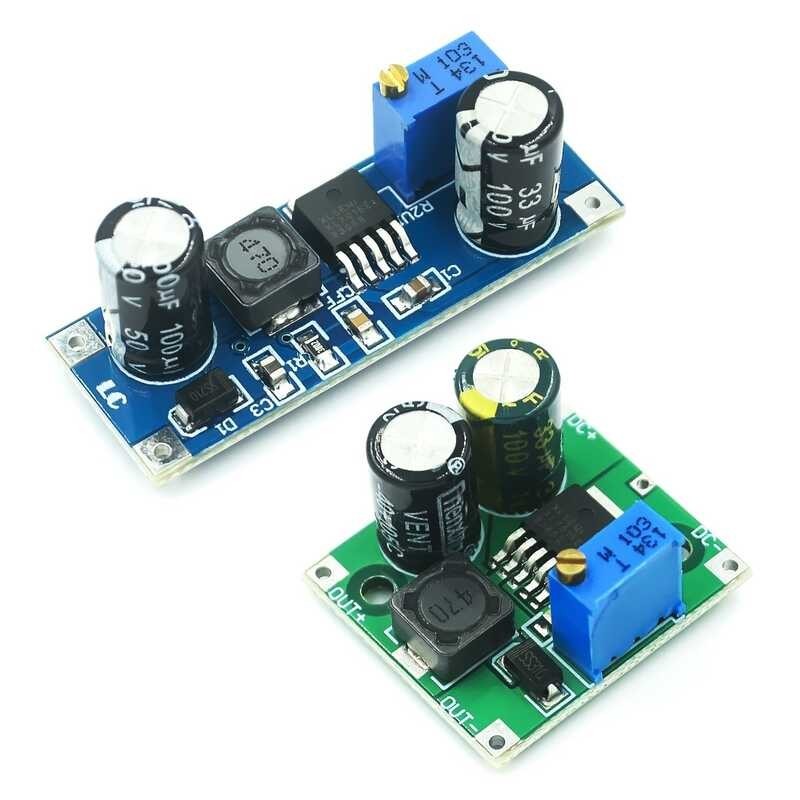 Dc XL7015 DC-DC konverter Modul langkah-bawah 5V-80V Input tegangan lebar 7005A LM2596