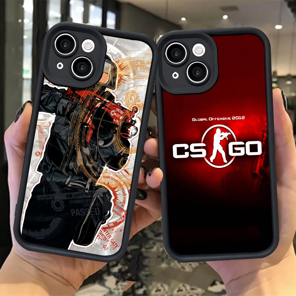 H-6 Counter Strike CS GO Casing untuk Realme Narzo Note C25Y 2 30A 50A N53 50i C25 60 N55 20 C25s Pr