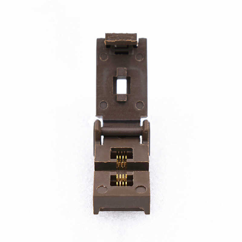 pin MSOP8 SSOP8 Pitch 0.65mm Body Width 2.8mm Clamshell burn in Adapter IC Test Socket Programm