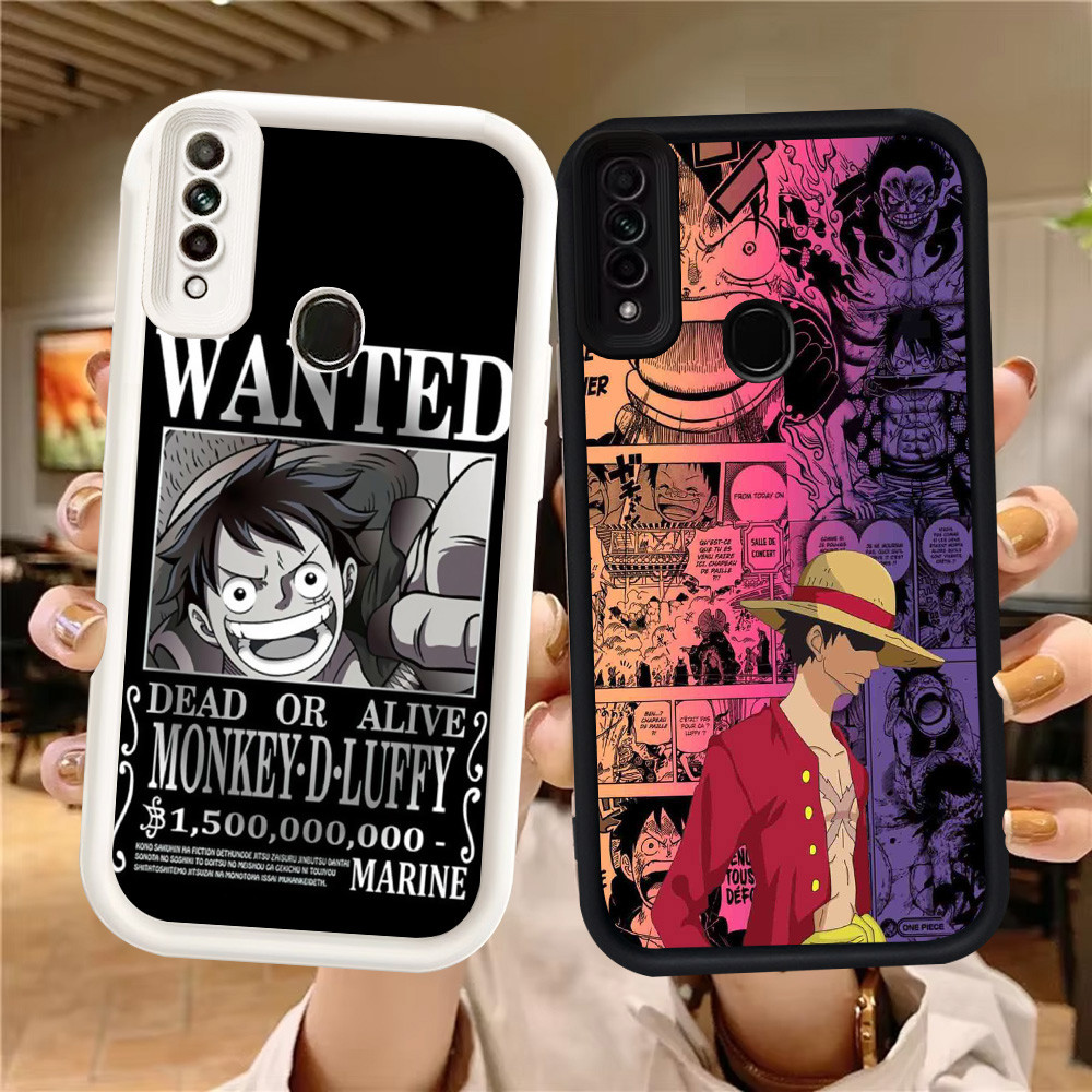 Z-34 One Piece Putih Hitam Casing untuk OPPO A31 Reno 3 A91 F15 2020 Case