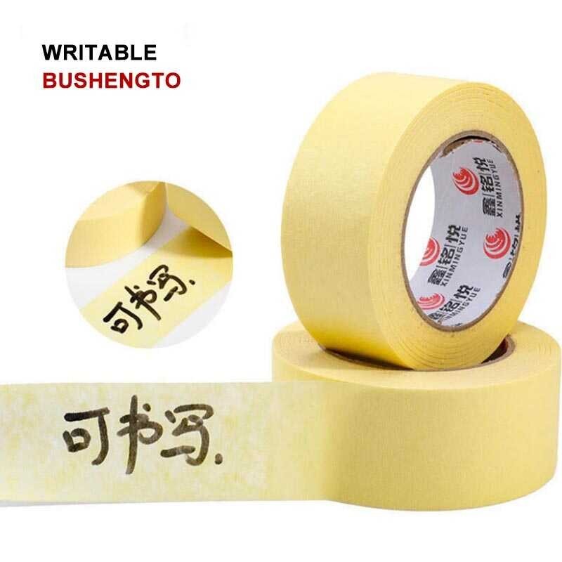 

50M Tulis Viskositas Tinggi Kertas Tekstur 1cm 2cm 3cm 4cm 5cm 10cm Lebar Pukulan Kuning Mata d