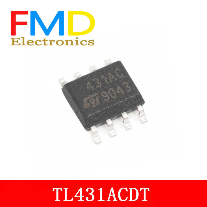 agen patch New TL431ACDT SOIC benchmark - 8 chip voltage shunt dapat disesuaikan