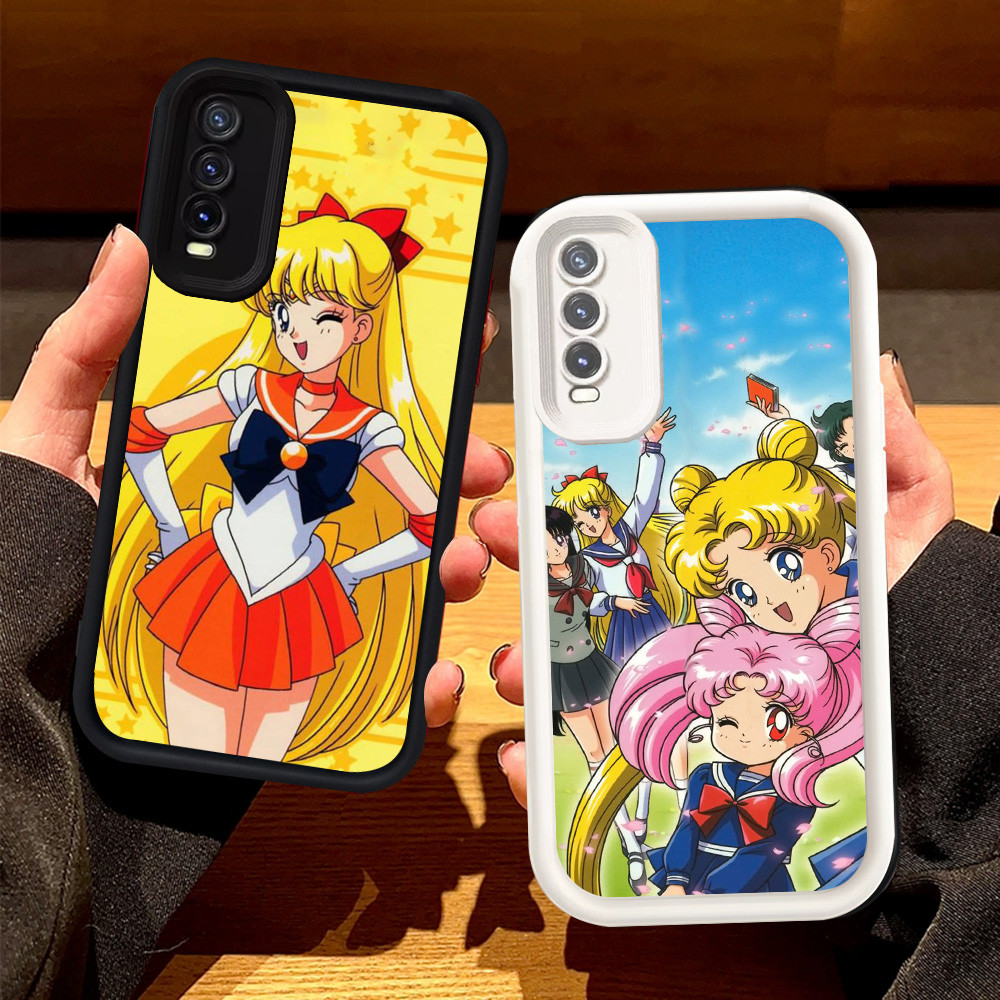 Casing untuk Samsung Galaxy A50 A50s A30 A30s Silikon Case H-35 Sailor Moon