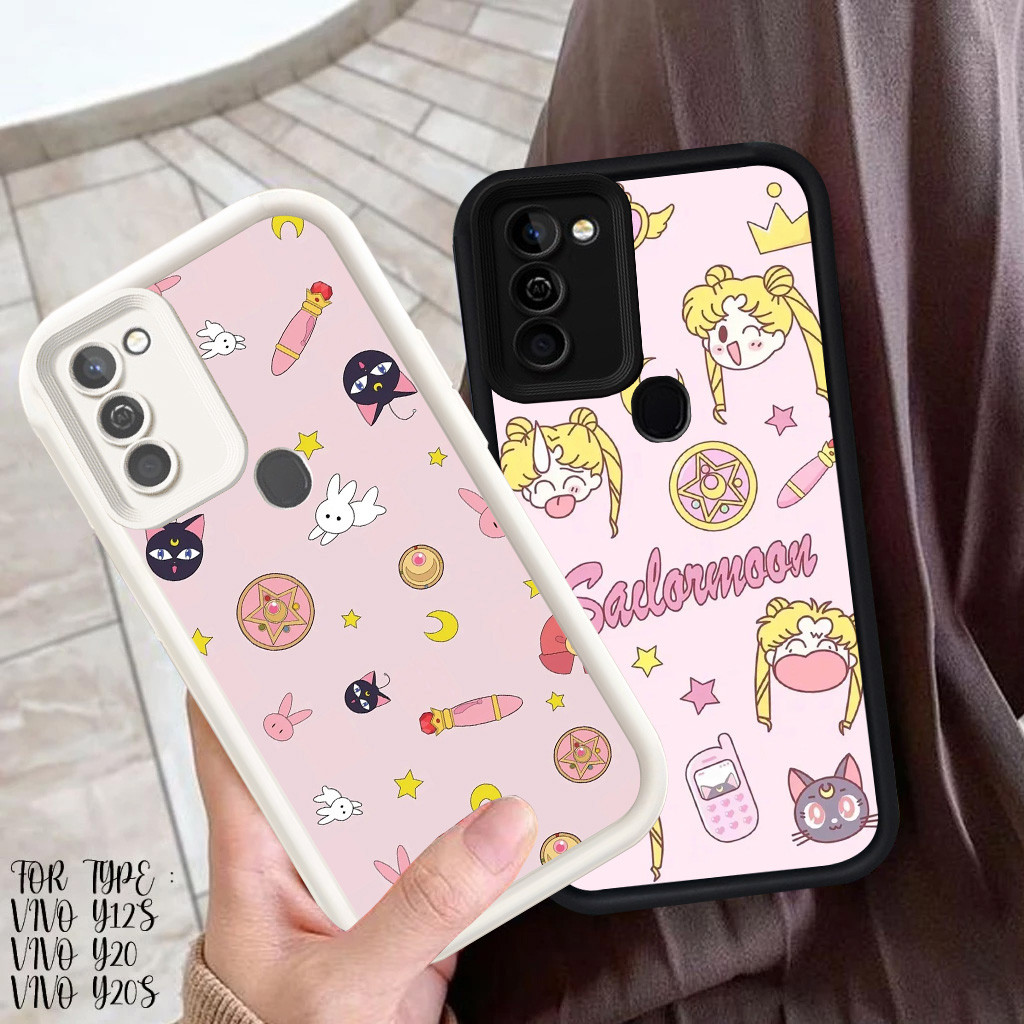 R-39 Cute Sailor moon Case Lembut Casing untuk Samsung Galaxy A03 A20S A11 A03S Cover