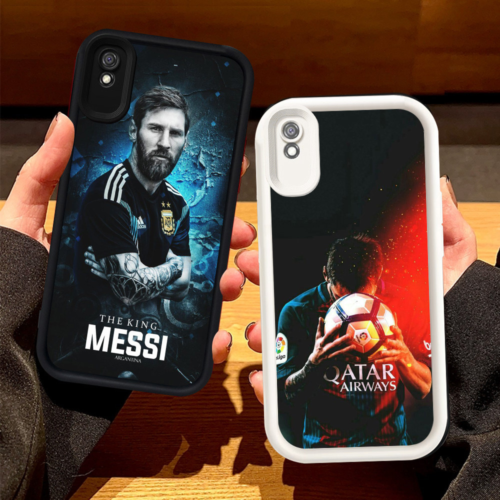 Casing untuk Xiaomi POCO C71 M3 M4 Redmi Note 7 9T 9A Pro Silikon Case H-11 Lionel Messi