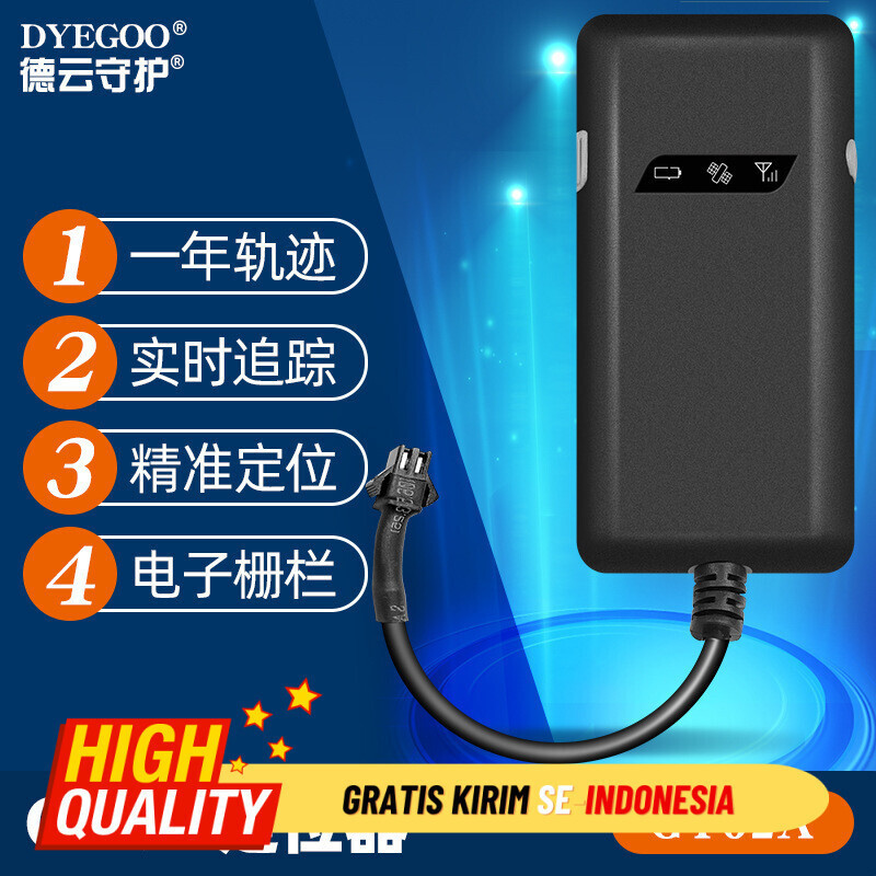 GPS posisi pelacak GT02A truk kendaraan listrik, mesin anti-pencurian sepeda motor