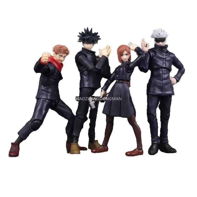 ￥ Dalam Stok Asli BANDAI Jujutsu Kaisen Karakter Anime SHF Yuji Satoru Gojo Sukuna Nobara Gambar